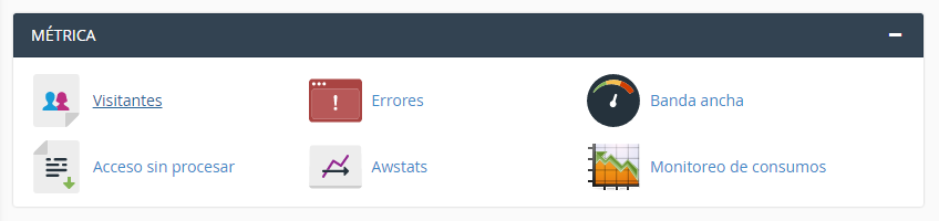 cPanel_Metricas