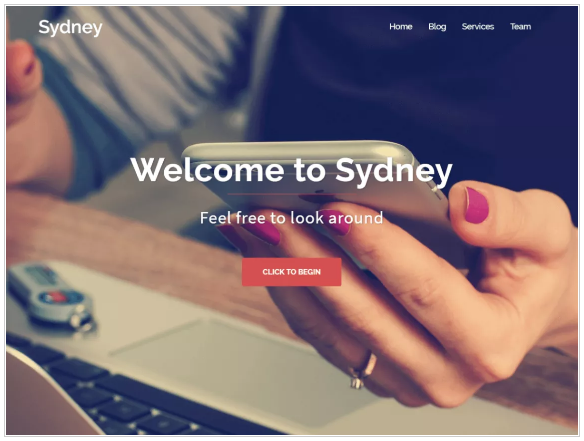 plantillas wordpress sydney