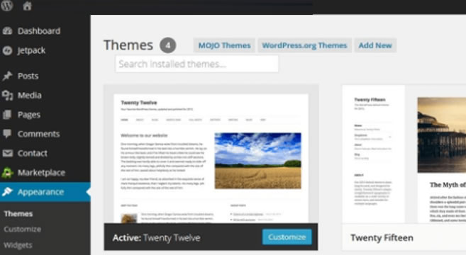 theme de wordpress blog