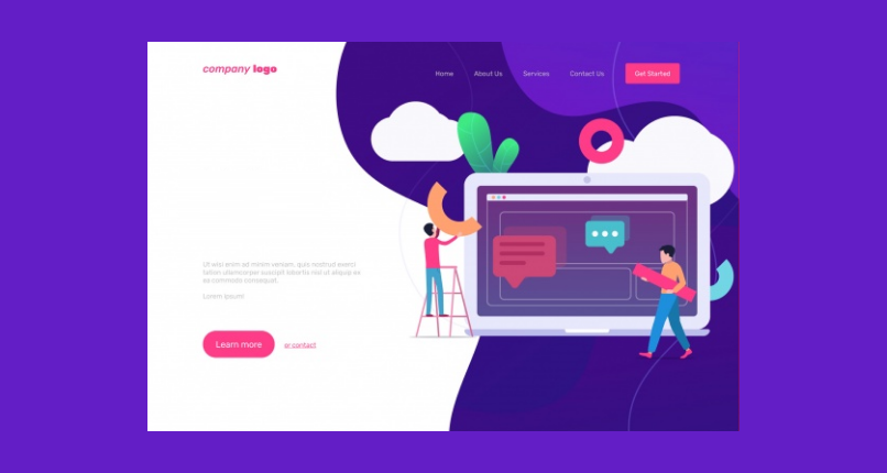 crear landing page nueva