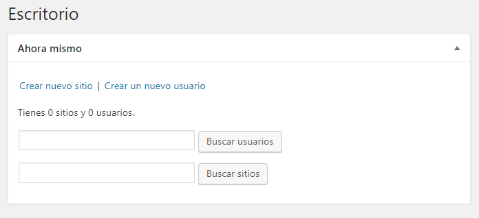 wordpress multisite configurar crear ahora pasos