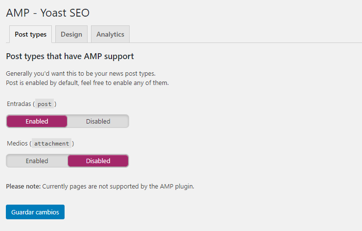 amp wordpress