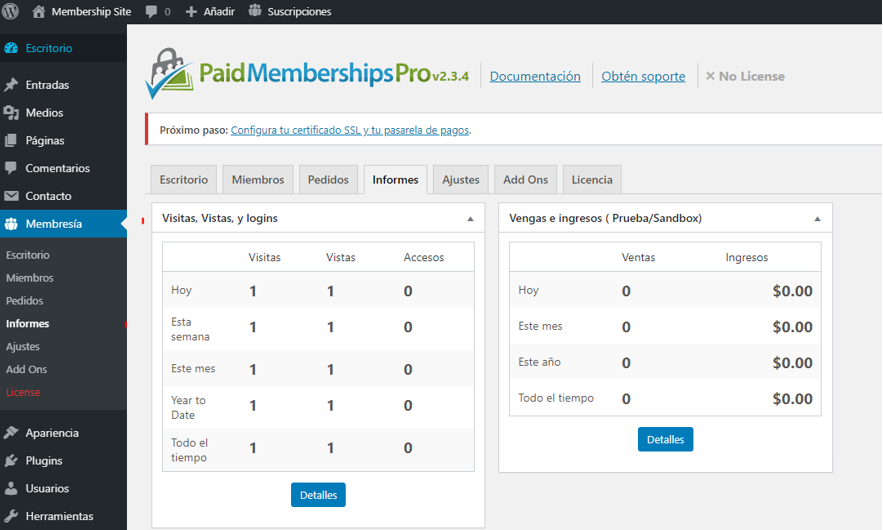 paso 15 de cómo crear un membership site en wordpress