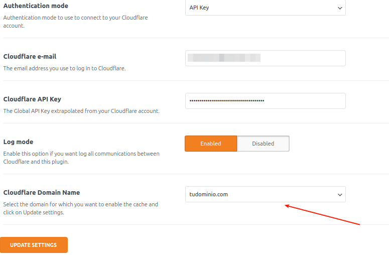 plugin cache hosting reducir carga cloudflare