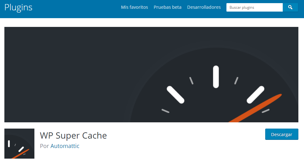 plugin cache hosting reducir carga