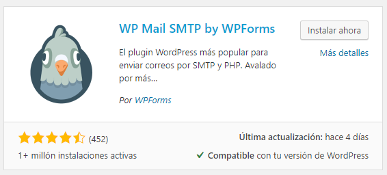 wordpress no envia mails
