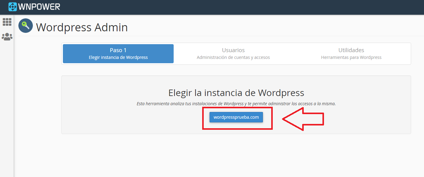 hosting wordpress admin