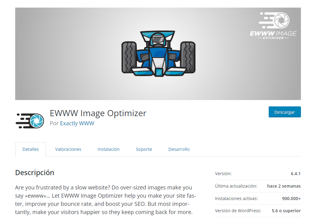 wordpress webp images imagenes