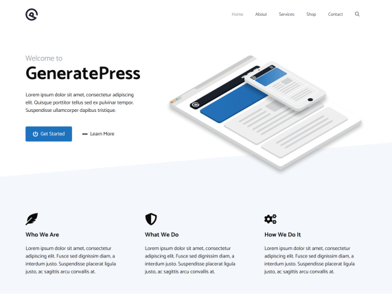 generatepress theme wordpress gratis 2022