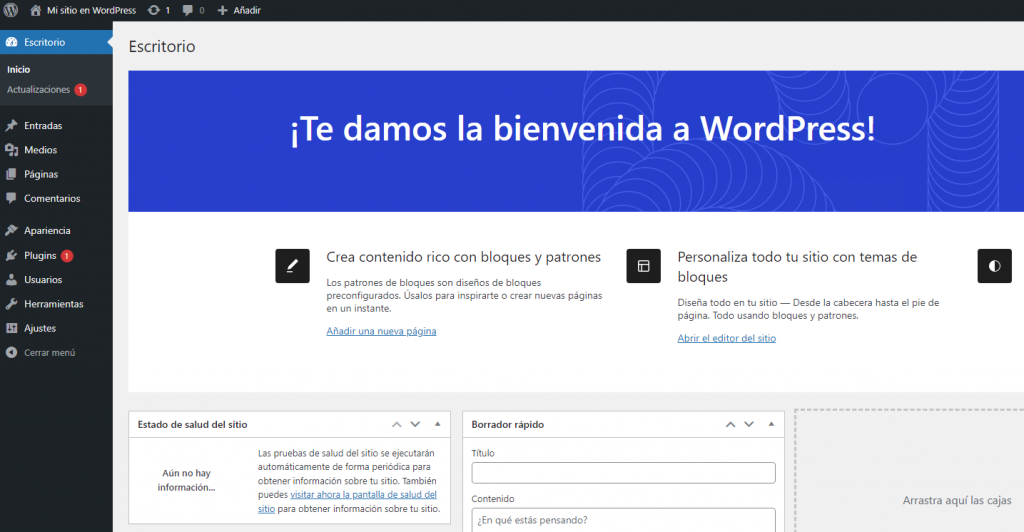 local localhost wordpress