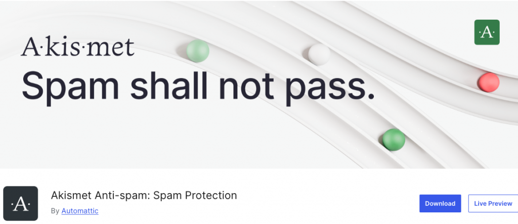 akismet wordpress plugin el mejor para anti spam