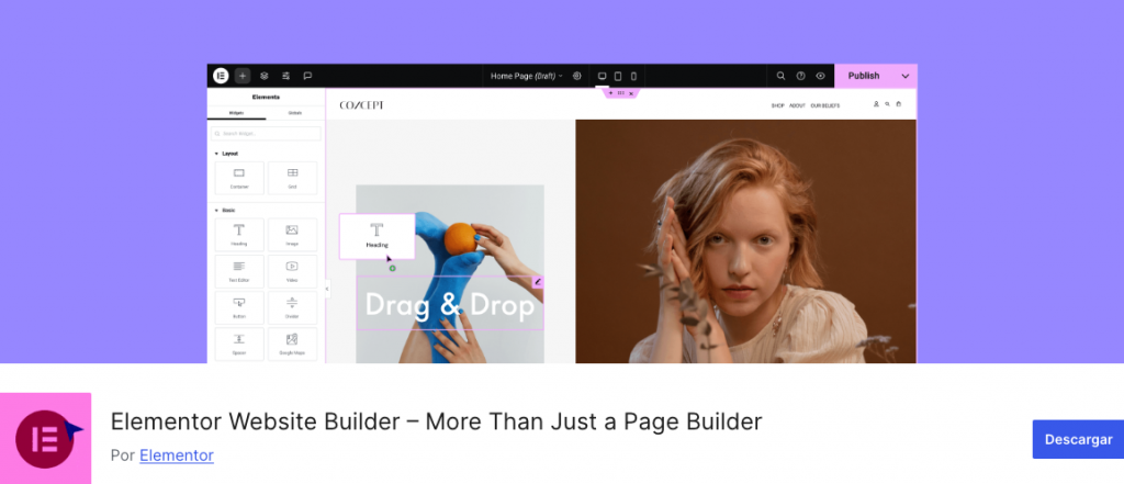 mejor plugin constructor web elementor 2025