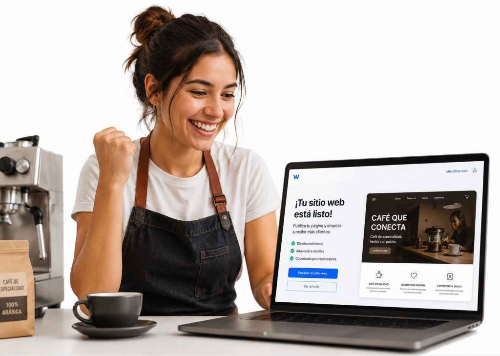 Armar una página web con ia y publicarla