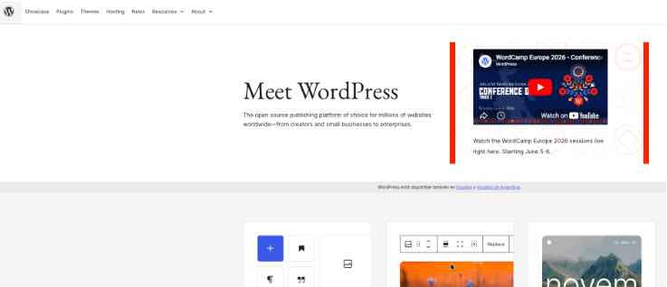WordPress.org, el CMS de código abierto con control total del sitio