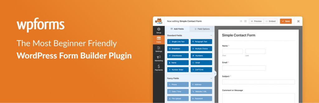 WPForms plugin para WordPress con IA